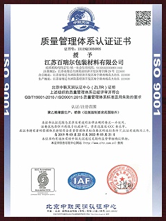 19年质量体系证书（中文）